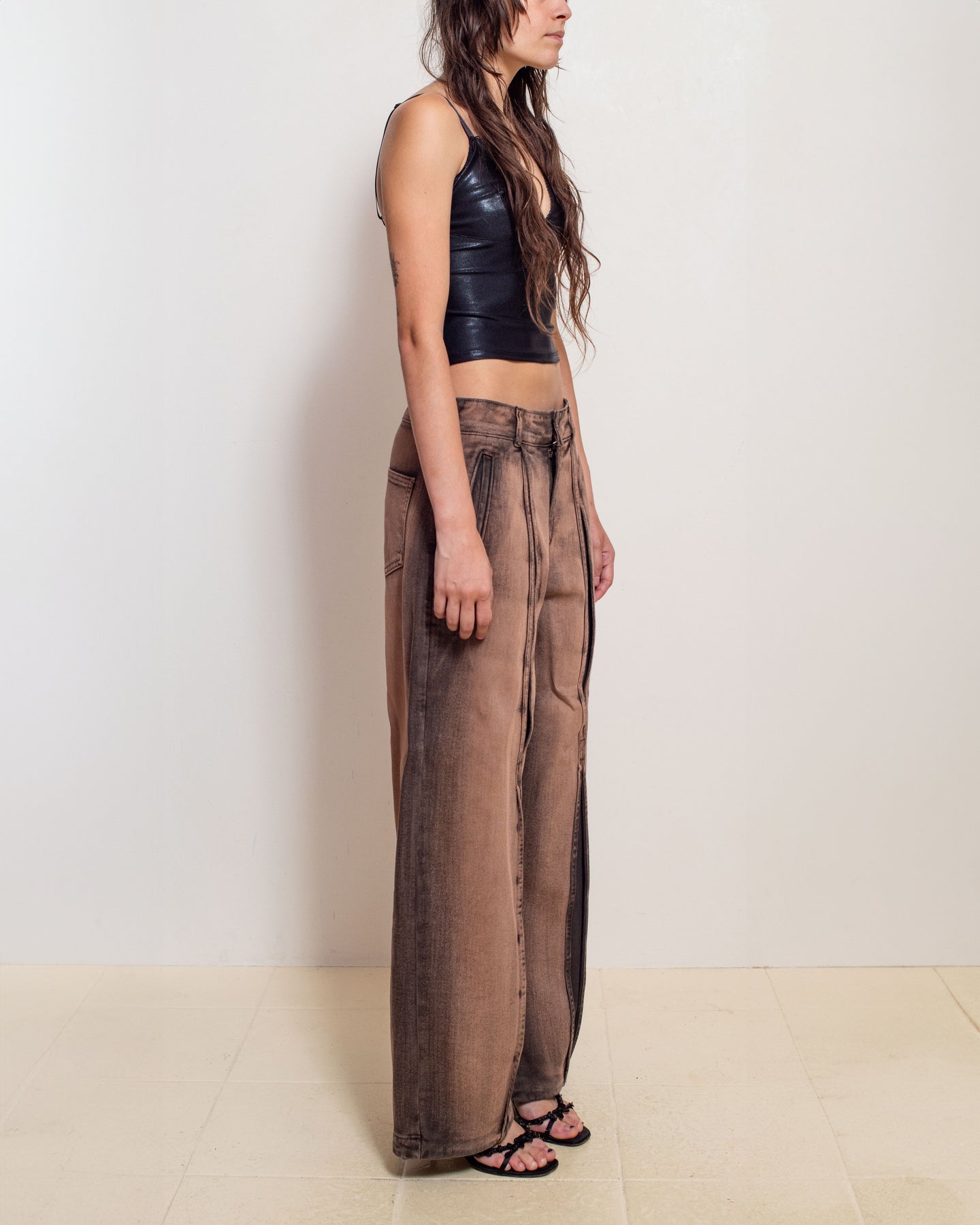 Denim Stomata Pant Chai